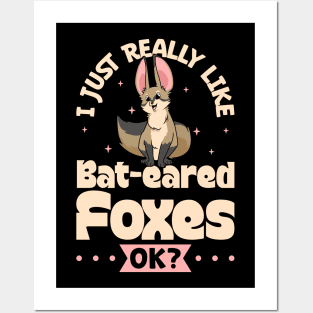 I just really love Bat-eared Foxes - Bat-eared Fox Posters and Art